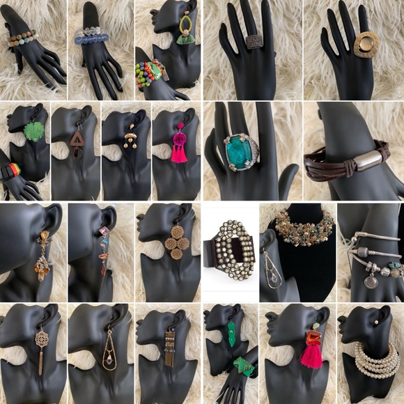 Dangling Tassel Pink & Fusia Earrings - Picture 5 of 9